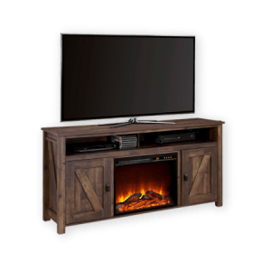 Ameriwood Home Farmington 23-inch Electric Fireplace TV Console