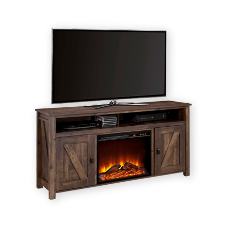 Ameriwood Home Farmington 23-inch Electric Fireplace TV Console