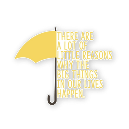 How I Met Your Mother Quote Bumper Sticker