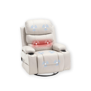 KCQ Electric Massage Swivel Rocker Recliner