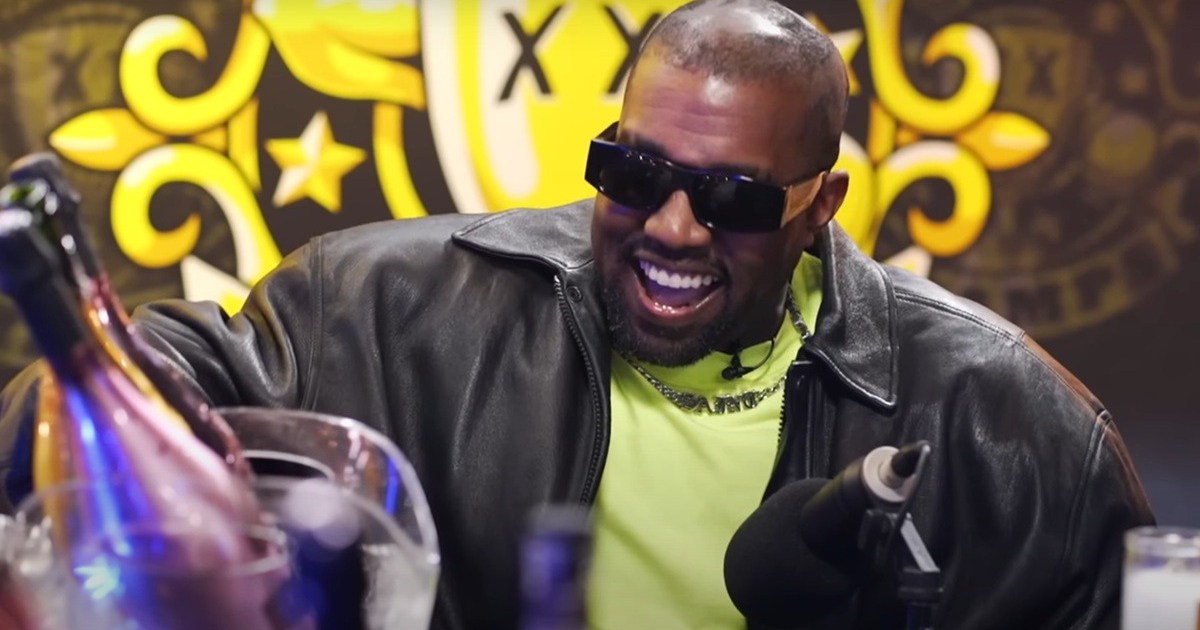 Kai Cenat Hugs Kanye West at 2025 Grammys