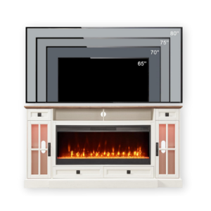 OKD 42-inch Fireplace TV Stand