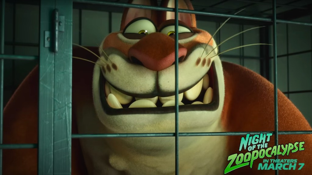 Stranger Things’ David Harbour Is a Mountain Lion in Exclusive Night of the Zoopocalypse Clip
