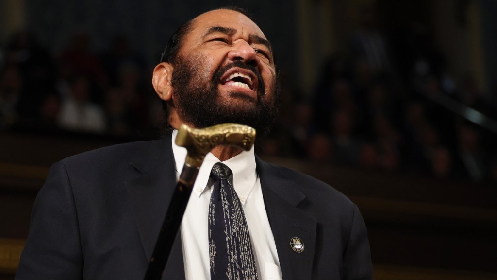 Who Is Al Green, Democrat Removed from Trump's Address to Congress?
