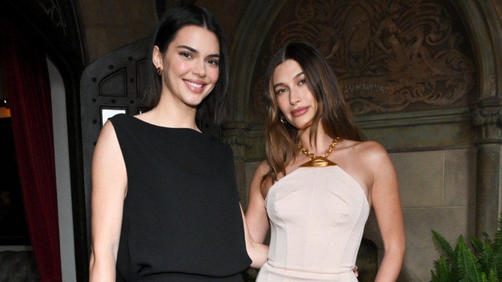 Hailey Bieber & Kendall Jenner Pose for Vogue World: Hollywood