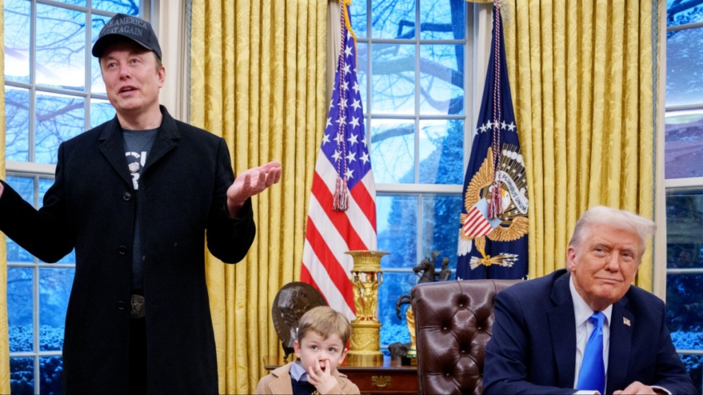 donald trump elon musk tesla truth social