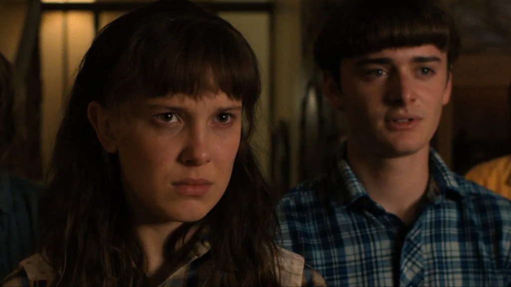 millie bobby brown noah schnapp stranger things