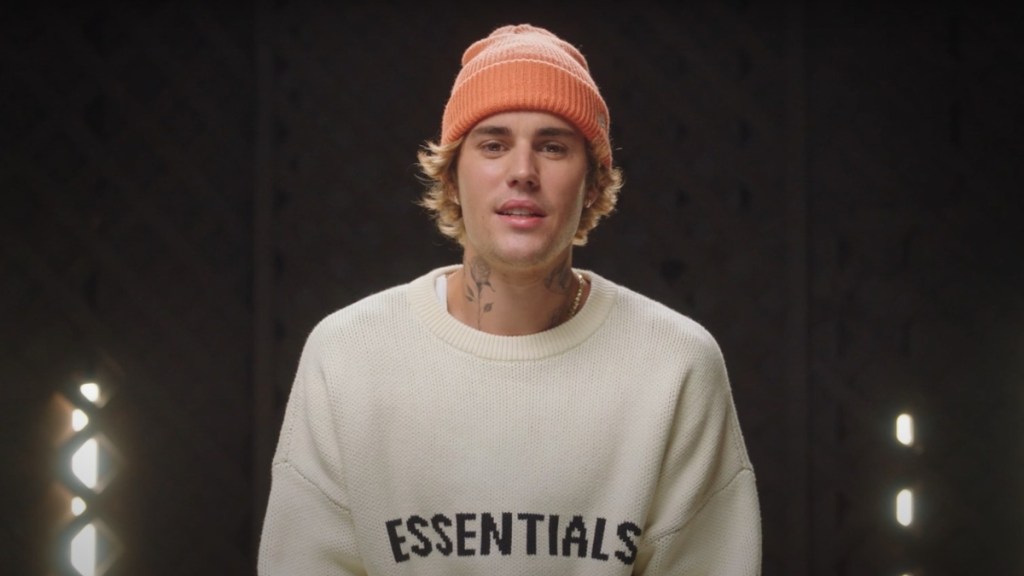 Justin Bieber Shares Picture of Baby Jack Cuddling In Couch
