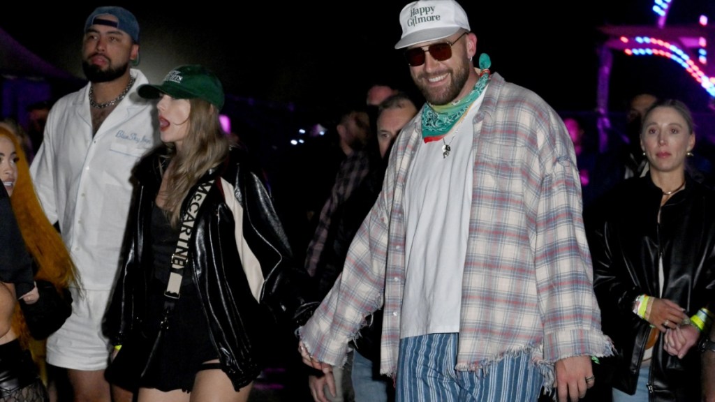 Taylor Swift & Travis Kelce 2024 Coachella Video Goes Viral