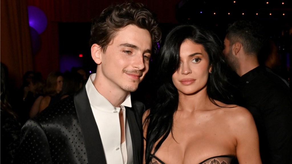 Timothée Chalamet & Kylie Jenner Enjoy PDA Moment at Coachella 2025