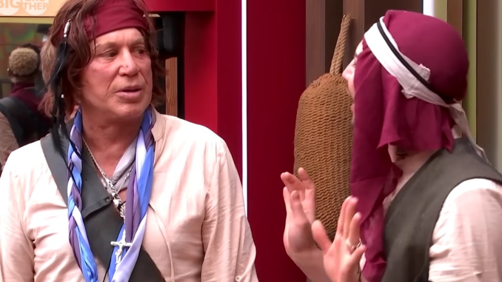 Mickey Rourke Exits Celebrity Big Brother Amid Jojo Siwa Homophobic Comments