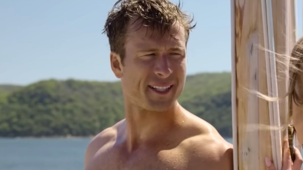 Martha Stewart Thirsts Over Glen Powell's Body: 'He's Very Handsome'