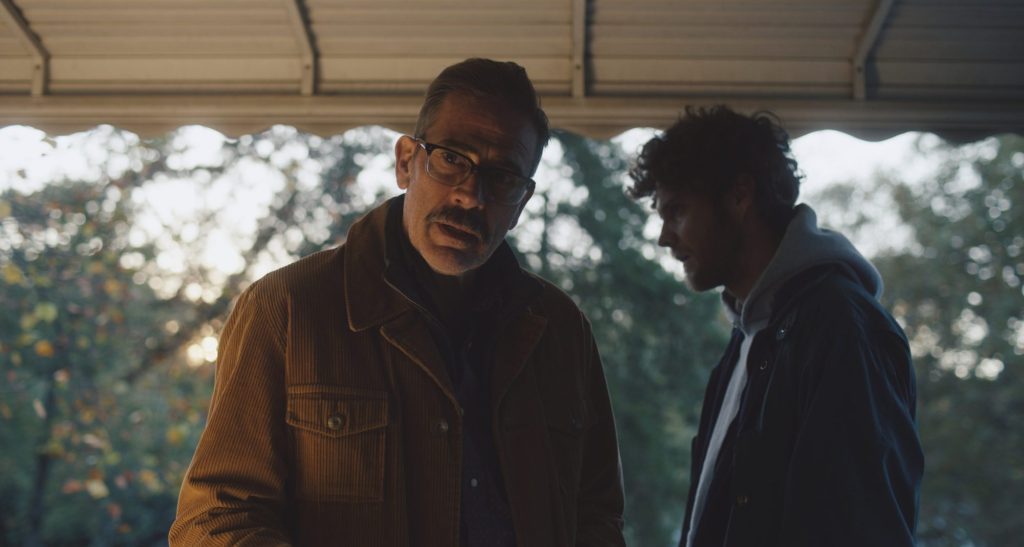 Jack Quaid & Jeffrey Dean Morgan Search for a Missing Girl in Neighborhood Watch Trailer