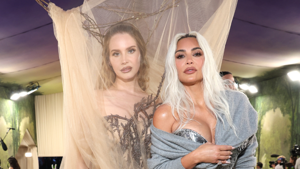 Kim Kardashian and Lana Del Ray