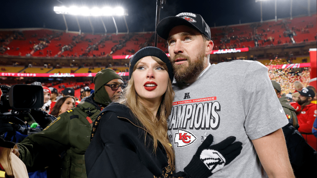 Travis Kelce and Taylor Swift