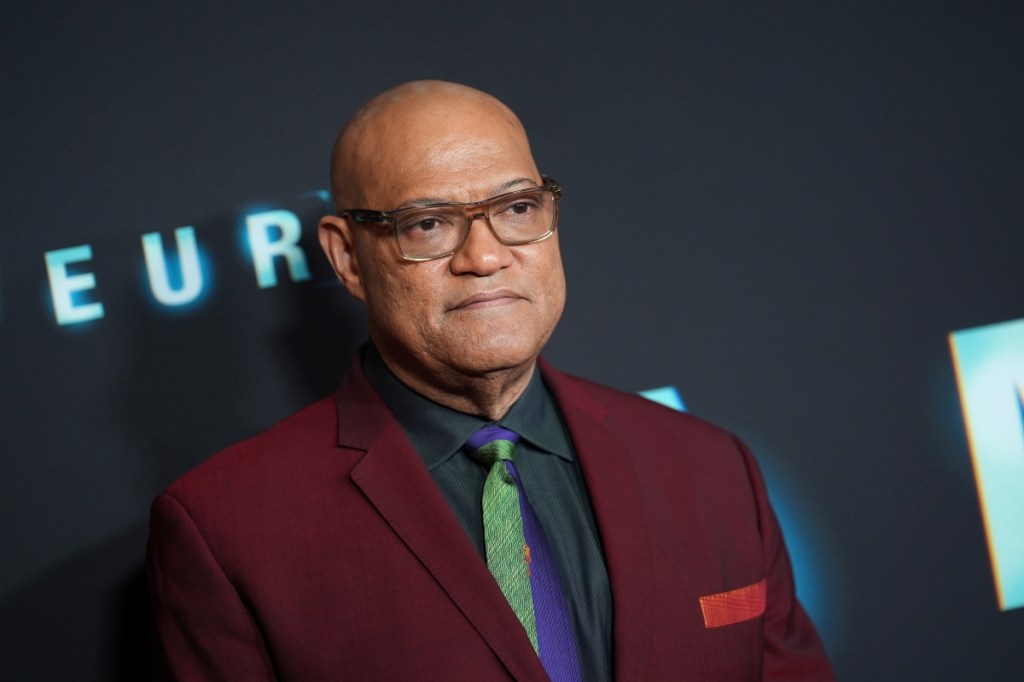 Laurence Fishburne Gets Emotional Seeing Dad's Photo for First Time