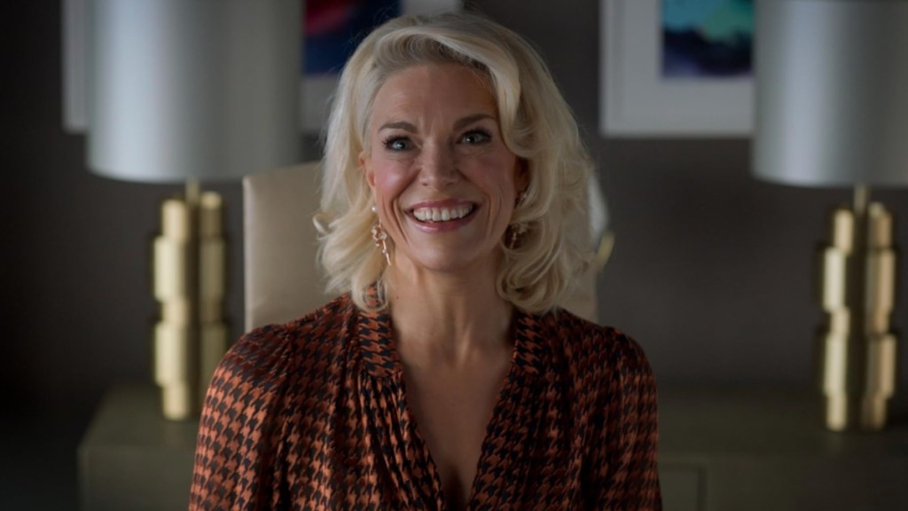 Hannah Waddingham smiles in Ted Lasso.
