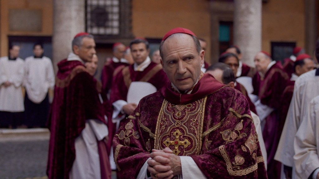 Ralph Fiennes Reacts To Real Pope Leo XIV Watching Conclave