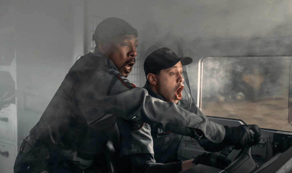 Eddie Murphy & Pete Davidson Are Ambushed by Keke Palmer in The Pickup Trailer