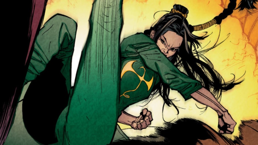 female iron fist marvel eyes of wakanda jona xiao