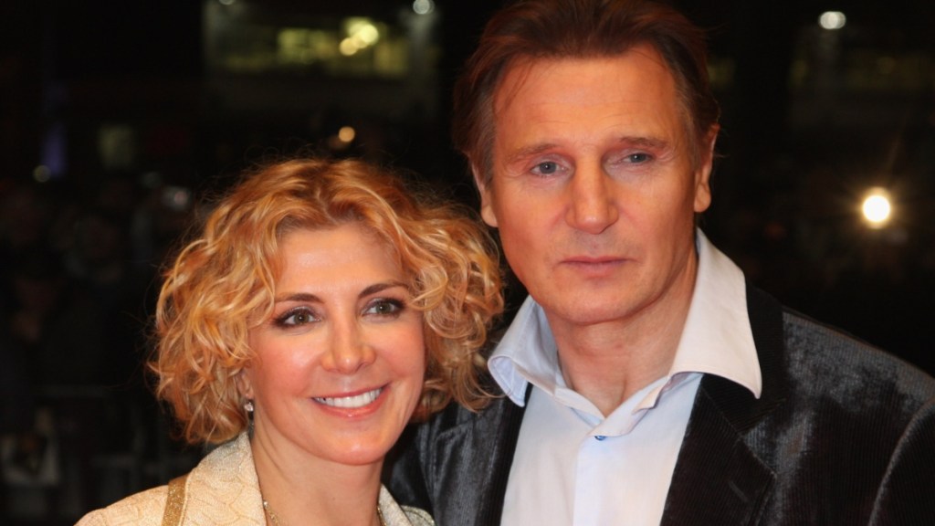 liam neeson first wife pamela anderson