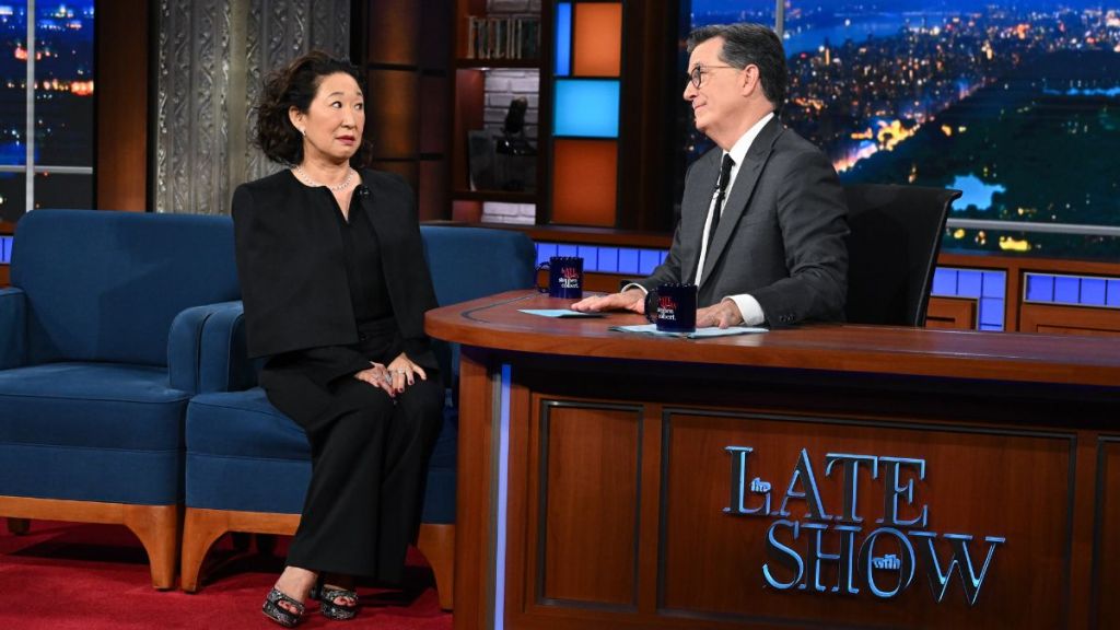 Sandra Oh Calls Out Paramount Amid Stephen Colbert Cancellation: ‘A Plague on Both Your Houses’ 