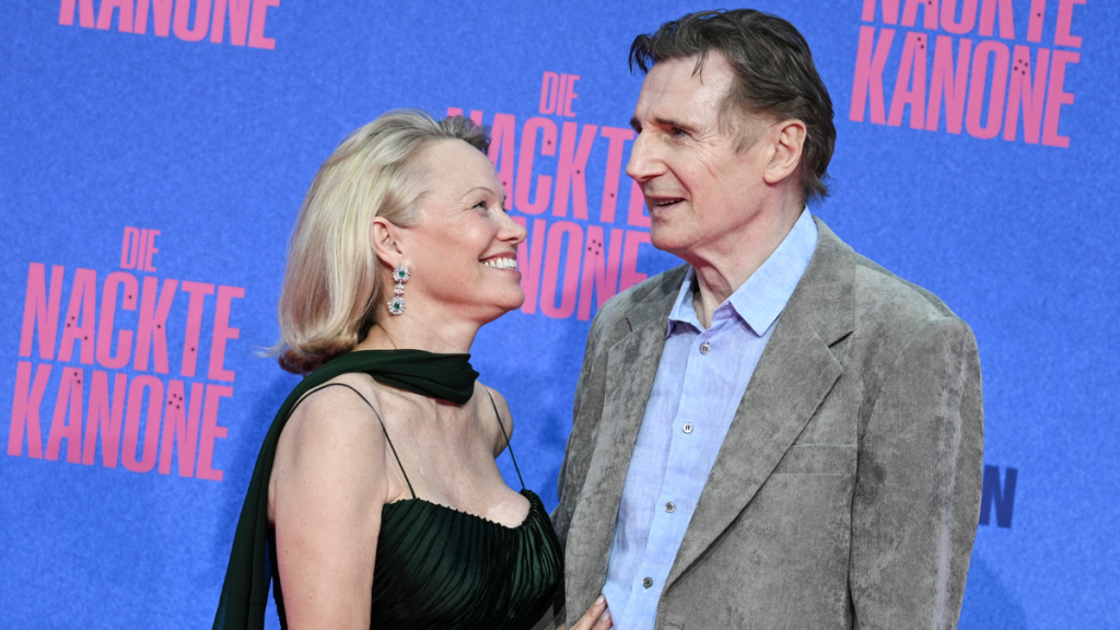 Liam Neeson Talks About 'Strange' Sex Scene With Pamela Anderson