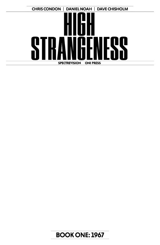 High Strangeness: Preview Supernatural Series From Elijah Wood’s SpectreVision & Oni Press | Exclusive