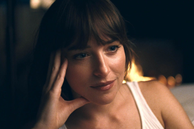 Dakota Johnson Slams Mic During Splitsville Q&A Exchange With Succession Star