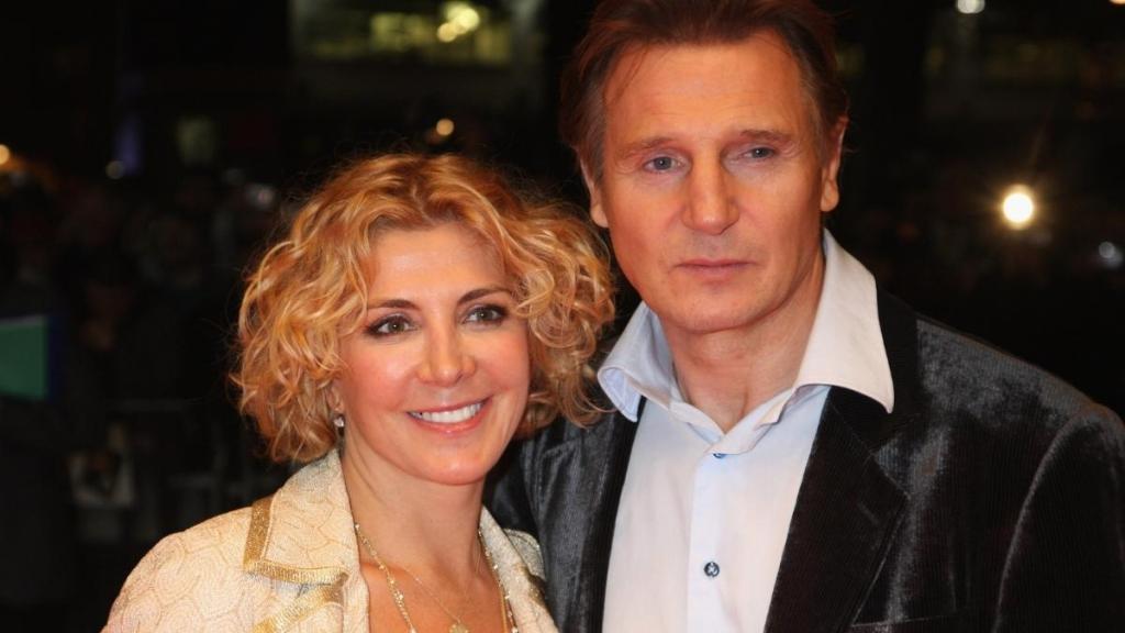 Liam Neeson Comments on Late Wife Amid Pamela Anderson Romance