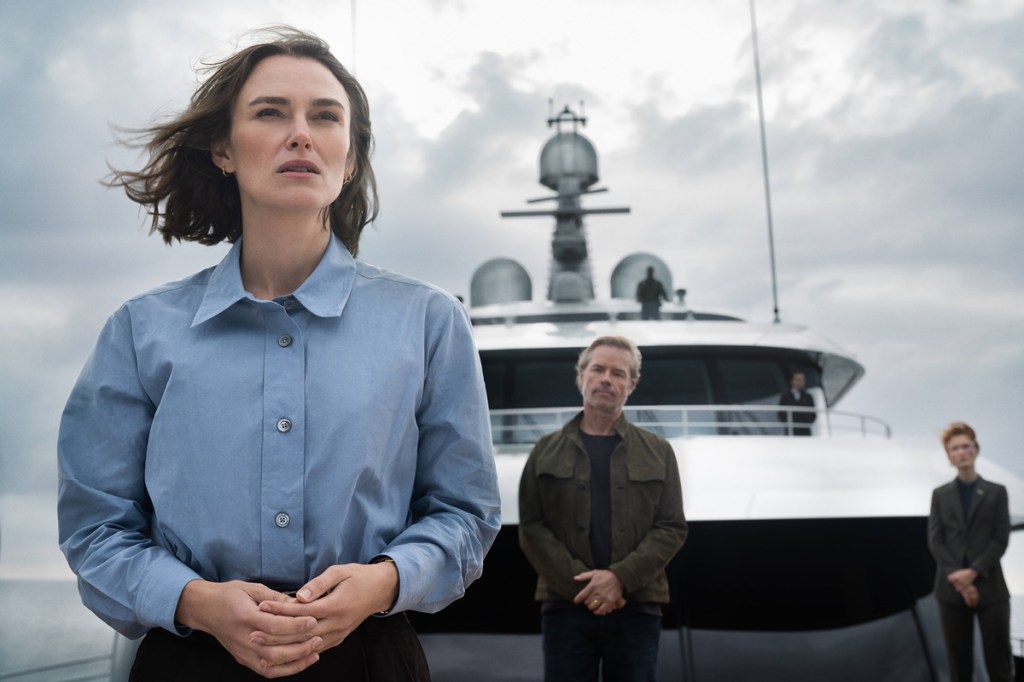 Keira Knightley Witnesses a Crime in Netflix’s The Woman in Cabin 10 Trailer