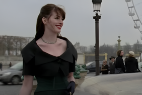 Anne Hathaway Gracefully Handles Paparazzi on The Devil Wears Prada 2 Set