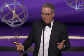 John Oliver’s Emmys Speech Bleeped as He Says ‘F–– You Nate Bargatze’