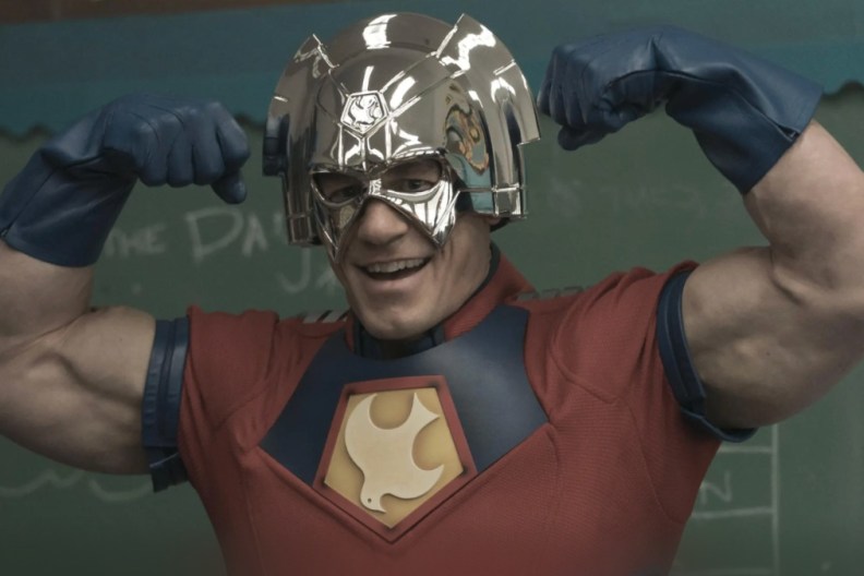 John Cena Poses With Peacemaker's Decapitated Head in New Photo
