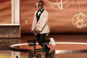 Emmys 2025: Why Paradise’s Sterling K. Brown Wore a Cast on a Scooter