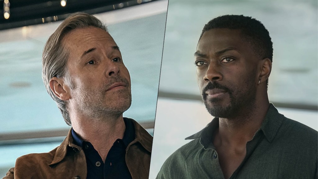 Guy Pearce & David Ajala Tease Mystery in Netflix Movie The Woman in Cabin 10 | Interview