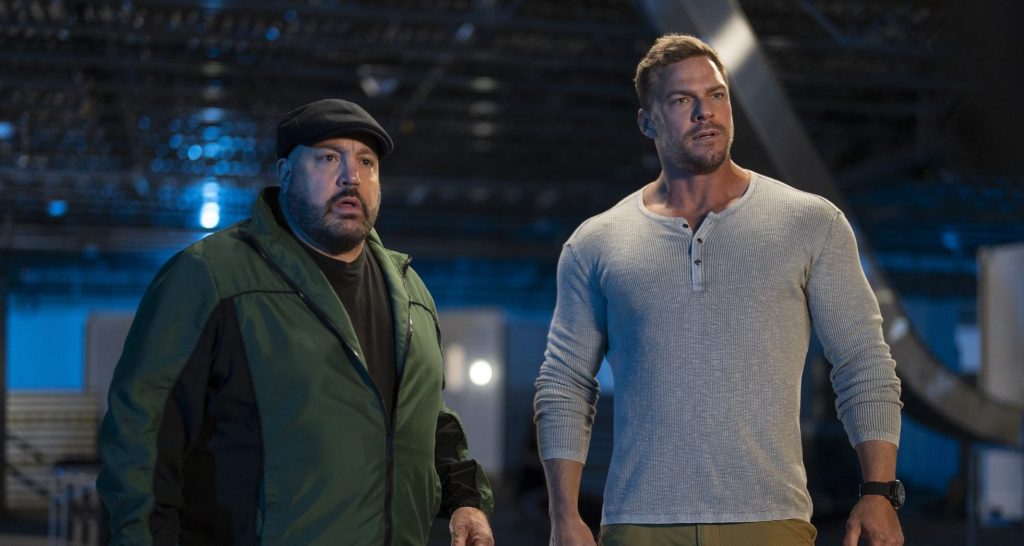 Kevin James & Alan Ritchson Action Movie Playdate Gets Release Date & Photos