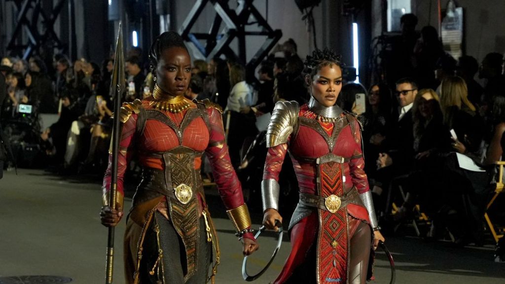danai gurira black panther teyana taylor vogue