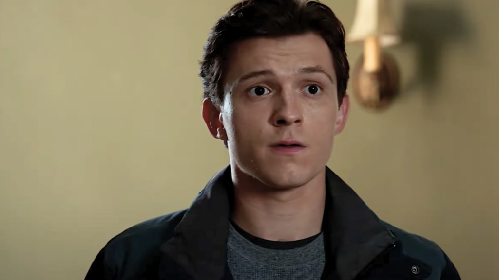 spider-man brand new day tom holland filming injury