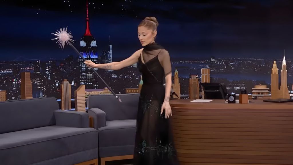 Wicked’s Ariana Grande Shows Insane Wand Skills She Learned as Glinda