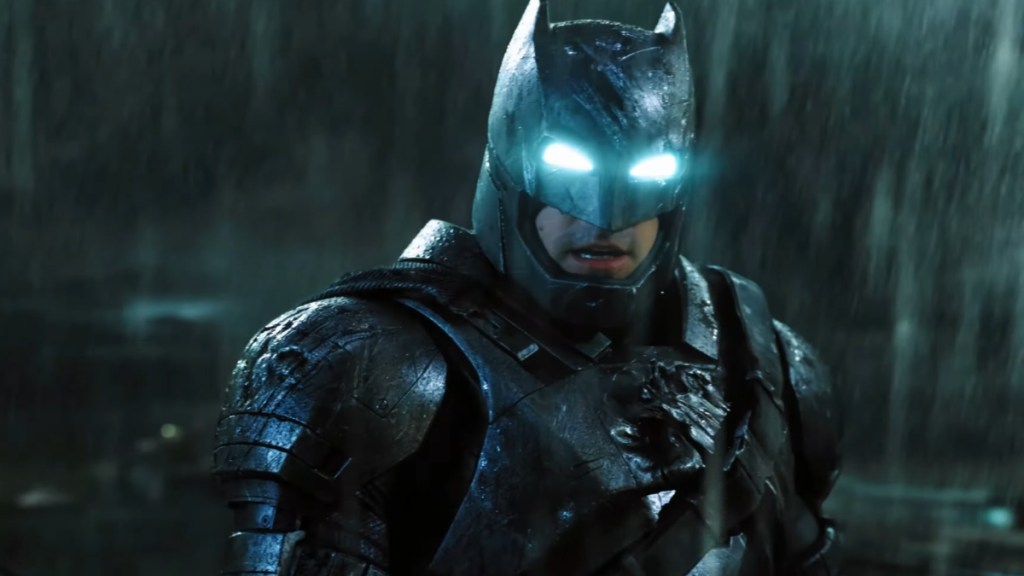 Ben Affleck mech suit batman v superman zack snyder