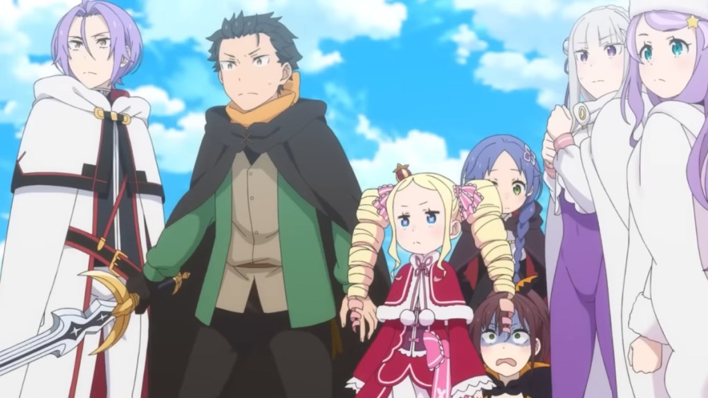 Re Zero Season 4 release date trailer