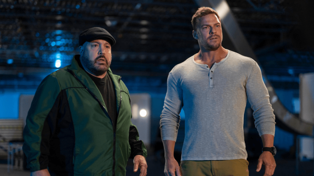 Alan Ritchson & Kevin James Explore the Action Genre in Playdate Video | Exclusive