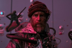Sam Rockwell looks confused in Good Luck, Have Fun, Don't Die teaser trailer.