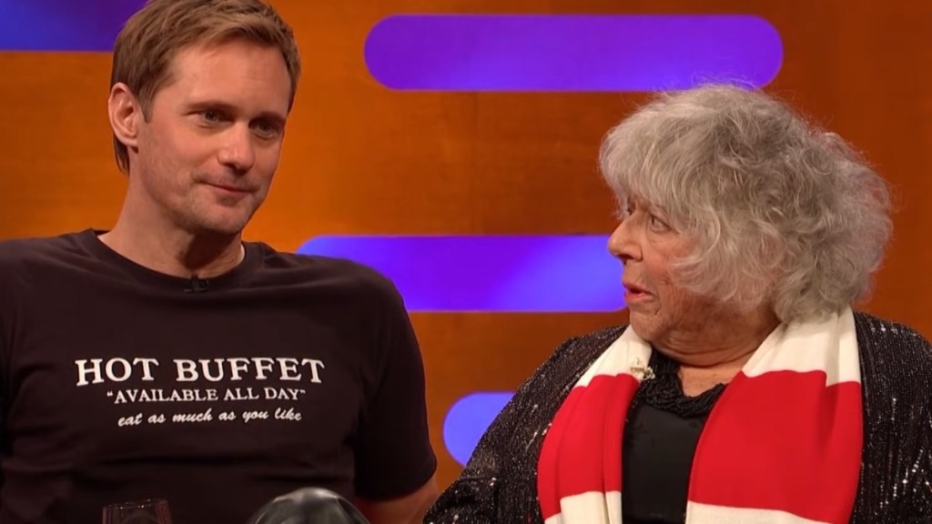 Alexander Skarsgård Reminds Harry Potter Star of Surprising Connection