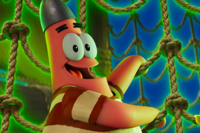 Patrick Star Wears Pirate Outfit All Wrong in Exclusive The SpongeBob Movie Poster