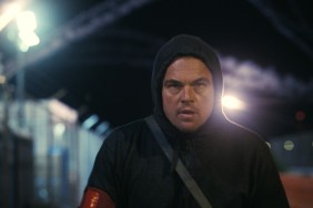 Leonardo DiCaprio as Bob Ferguson in One Battle After Another.