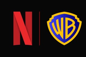 Logos for Netflix and Warner Bros.