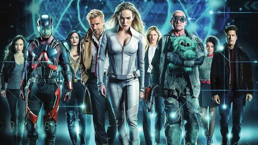 DCs Legends of Tomorrow team shot