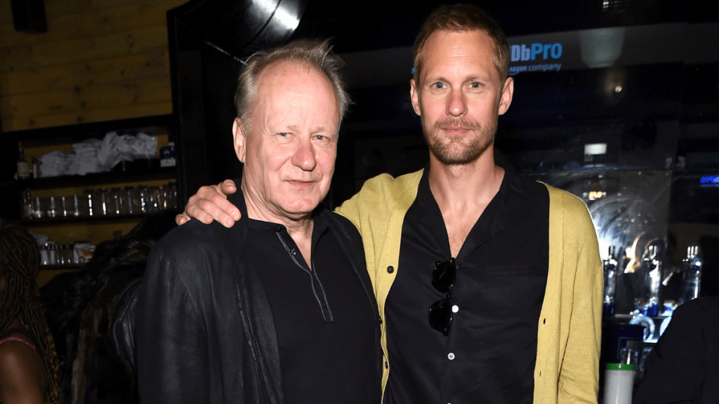 Watch Stellan Skarsgård Get a Shocking Jump Scare From Son Alexander